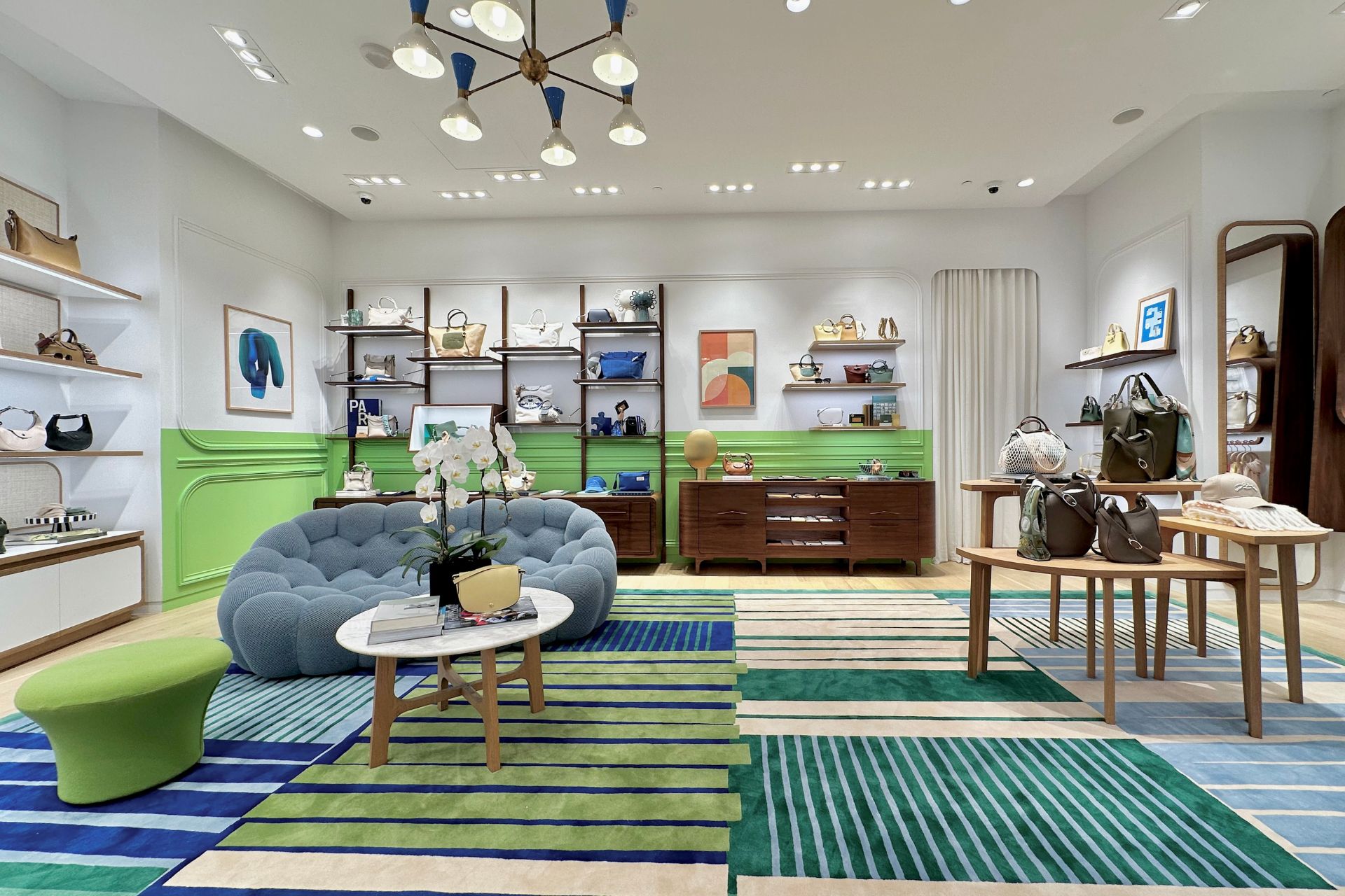 Longchamp Brings The Parisian Apartment Dream To Life At Its Renovated Boutiques In Singapore