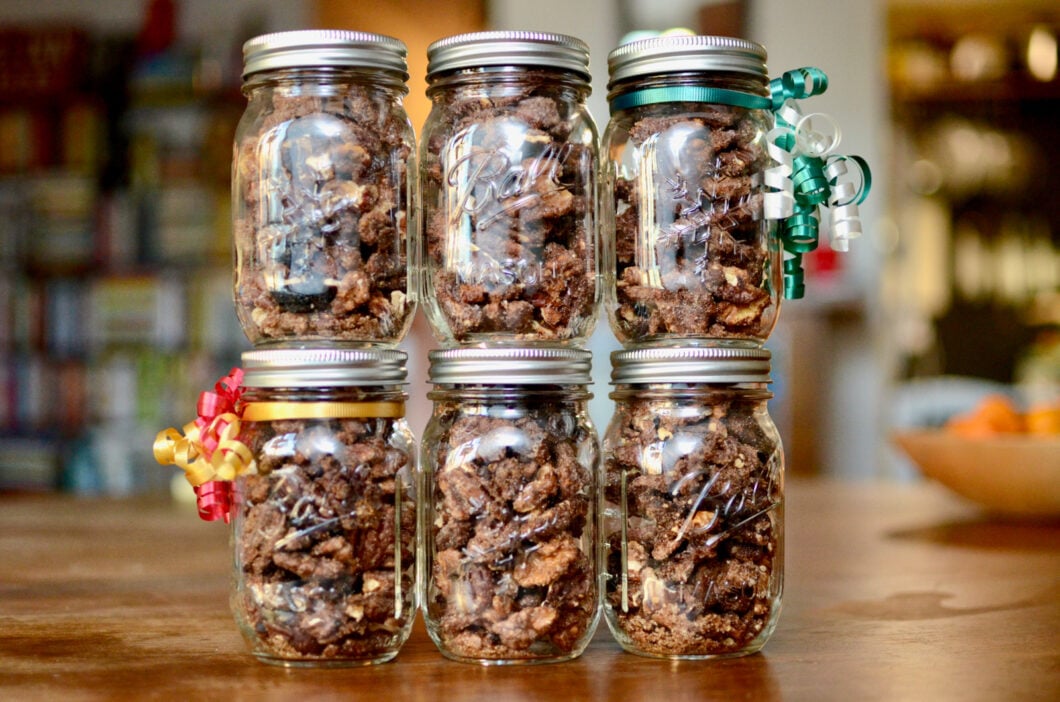 Spiced Nuts for Holiday Giving