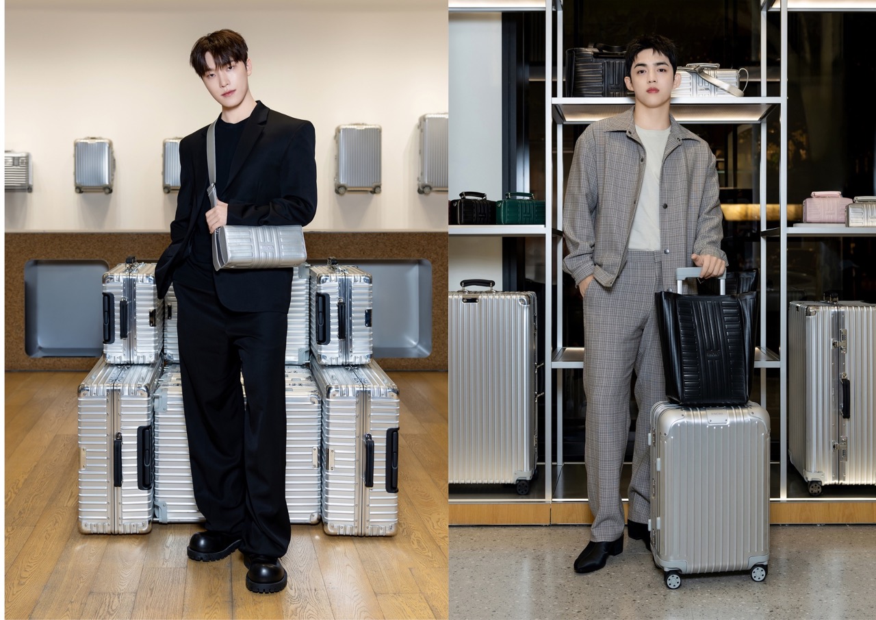 Asian Celebrities Are Obsessed With Rimowa’s New Groove Leather Bags Collection