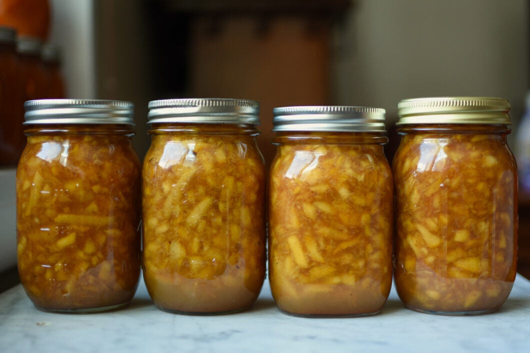 Sugar Free Peach Jam