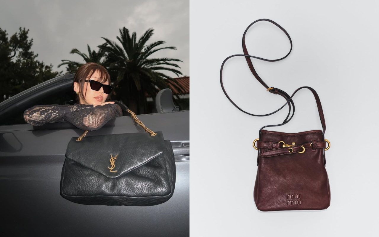 This Season’s Quiet Flex? A Distressed Leather Bag