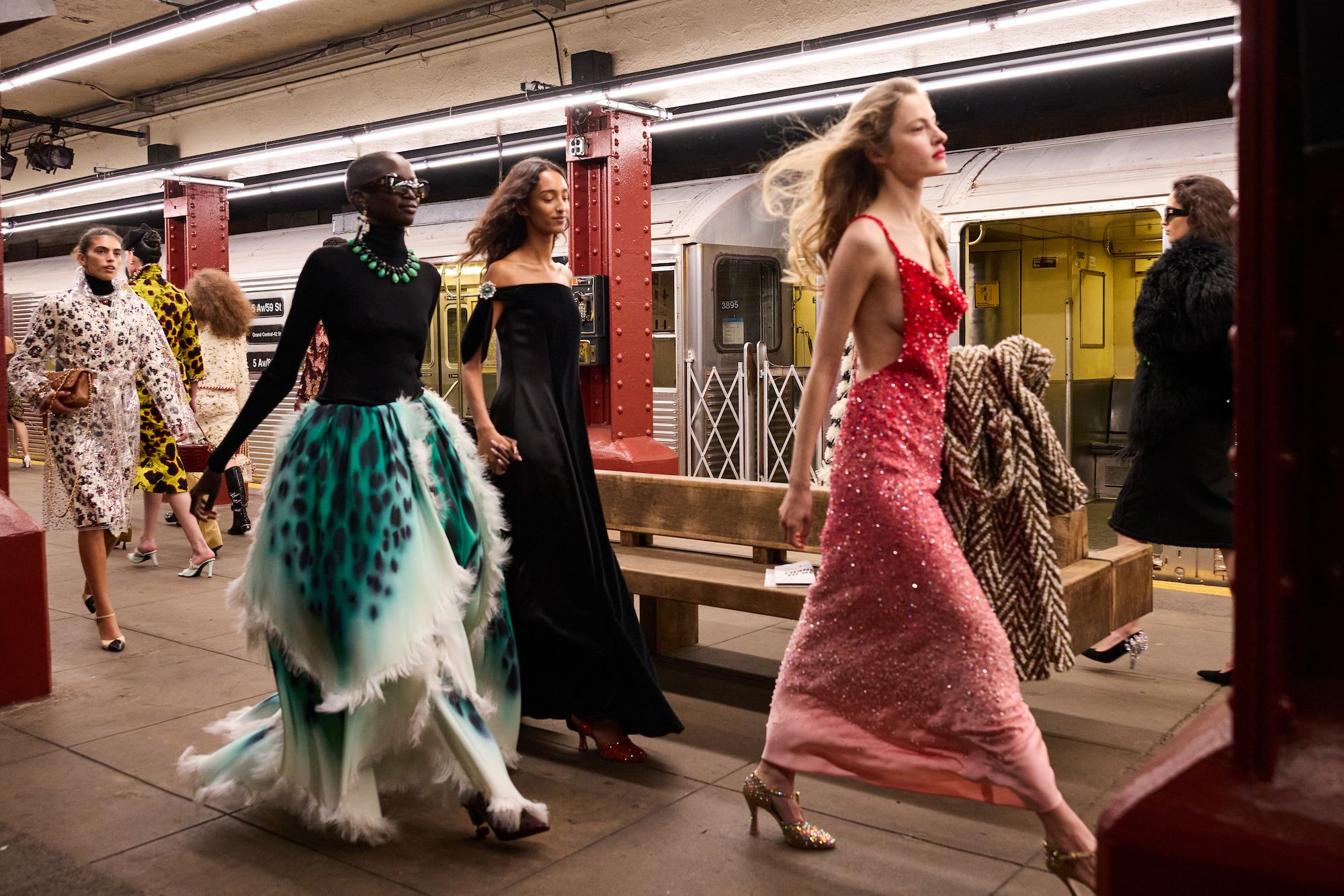Chanel Métiers D’Art 2026: Matthieu Blazy Turns The New York Subway Into A Runway